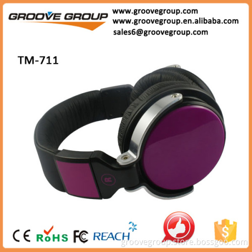 Hisonic luxurious Headset With Microphone and heavy bass Industrial headset for DJ